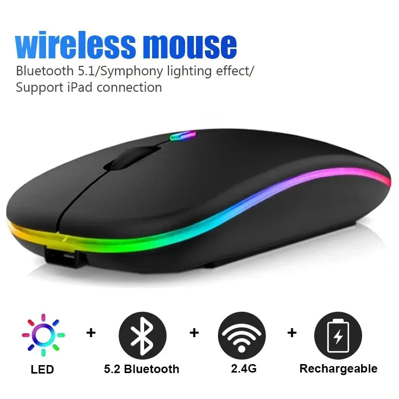 Wireless Rechargeable Computer Mouse