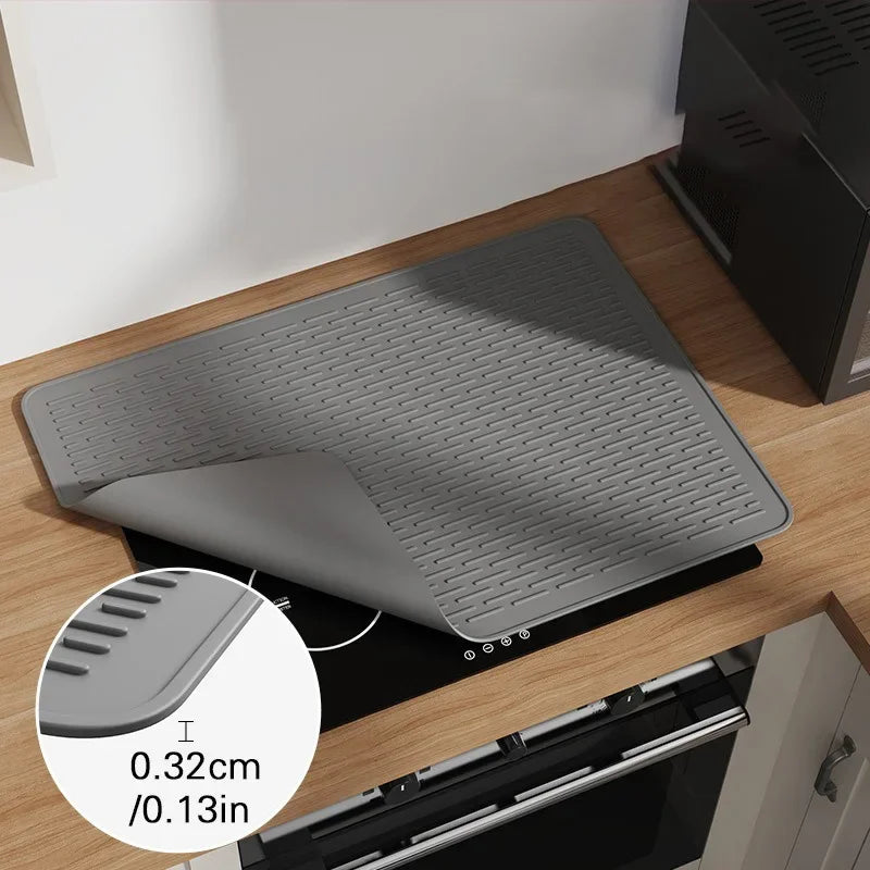 Silicone stove protection pad