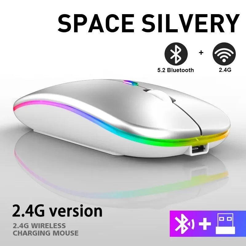 Wireless Rechargeable Computer Mouse
